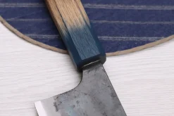 Couteau santoku 16,5cm japonais artisanal Yoshihiro Rugged Black