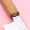 Couteau santoku 18cm japonais artisanal Kagekiyo Sakura Ginsan