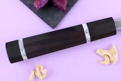 Couteau santoku 16,5cm japonais artisanal Yuzo Kanko Damas SG2