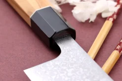 Couteau santoku 16,5cm japonais artisanal Yuzo Damas VG10