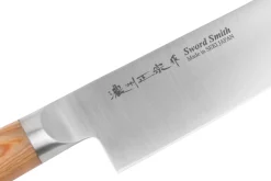 Couteau santoku 17cm japonais Satake Cutlery Pakkawood
