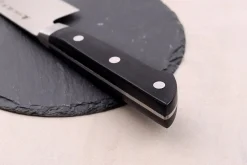 Couteau santoku 17cm japonais Satake Cutlery Black Pakkawood