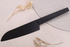 Couteau santoku 17cm japonais Satake Cutlery Black