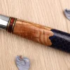 Couteau santoku 17cm Kutoyama damas nid d'abeille