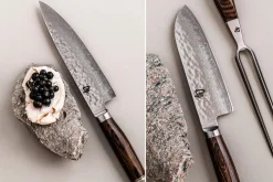 Couteau Santoku damassé Shun Premier Tim Mälzer 14cm