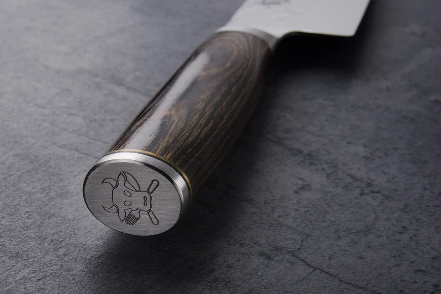 Couteau Santoku damassé Shun Premier Tim Mälzer 14cm