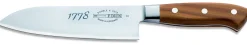 Couteau santoku DICK 1778 lame acier 3 couches 17cm manche bois de prunier