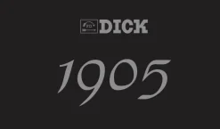 Couteau santoku forgé DICK 1905 lame alvéolée 18cm manche design