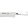 Couteau santoku forgé Riviera White Arcos lame alvéolée 14cm acier NITRUM®