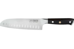 Couteau santoku Fukito Ebène X50 18cm