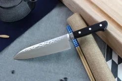 Couteau santoku japonais artisanal Kagekiyo Hammered 18cm