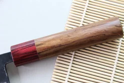 Couteau santoku japonais artisanal Wusaki Yuzo BS2 17cm