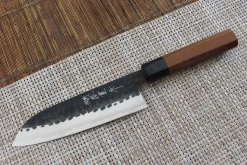 Couteau santoku japonais artisanal Anryu AS 17cm