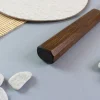 Couteau santoku japonais artisanal Wusaki Unagi AUS10 damas 16,5cm manche chêne