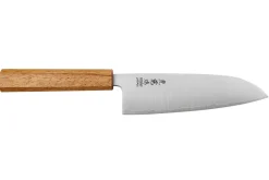 Couteau santoku japonais artisanal Wusaki Migaki G3 16,5cm
