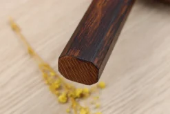 Couteau santoku japonais artisanal Wusaki Yoshi G3 chêne 16,5cm