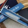 Couteau santoku japonais artisanal Masakage Kumo 16.5cm damas 63 couches