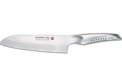 Couteau santoku japonais Global Sai 03 lame martelée 19cm