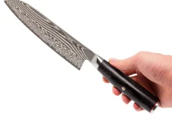 Couteau santoku japonais Miyabi 5000FCD lame 18cm damas 48 couches manche pakkawood