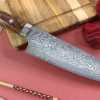 Couteau santoku japonais Takeshi Saji R2 Damas Mosaïque 17,5cm