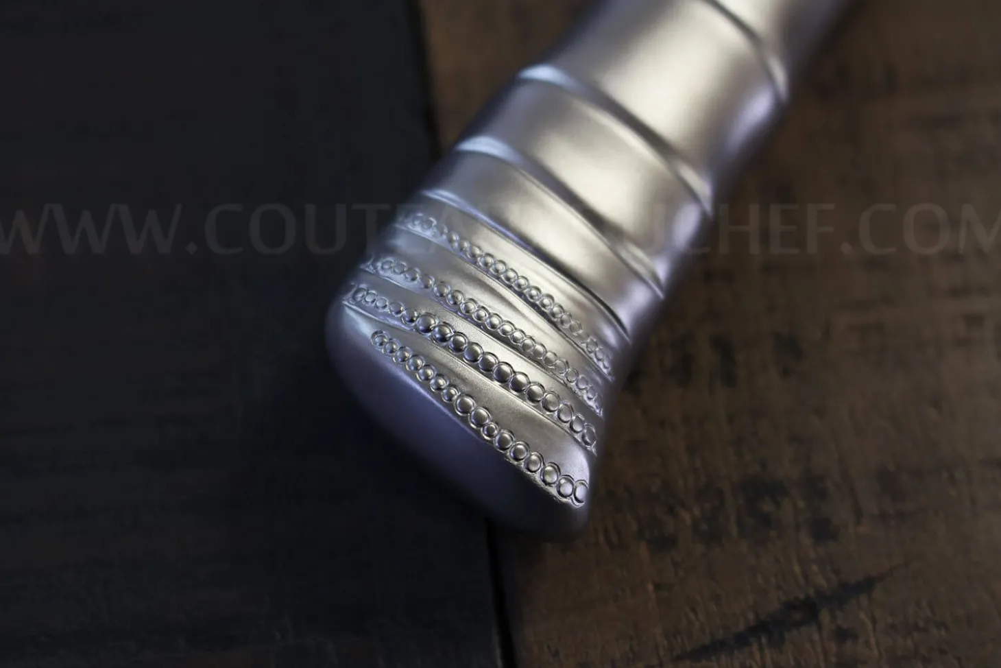 Couteau santoku japonais Tamahagane Bamboo Kyoto lame 17.5cm acier Damas VG5