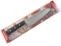 Couteau santoku japonais Tojiro DP Eco lame 17cm manche riveté