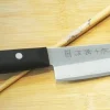 Couteau santoku japonais Tojiro DP Eco lame 14cm manche riveté
