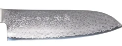 Couteau santoku japonais Yaxell SUPERGOU 16.5cm damas 161 couches