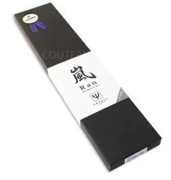 Couteau Santoku japonais Yaxell RAN lame 12.5cm damas 69 couches