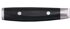 Couteau santoku japonais Yaxell RAN alvéolé 16.5cm damas 69 couches
