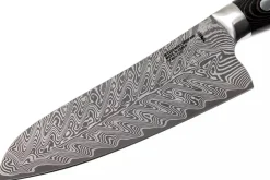 Couteau santoku japonais Zwilling Kramer Euro Stainless 18cm damassé manche en micarta