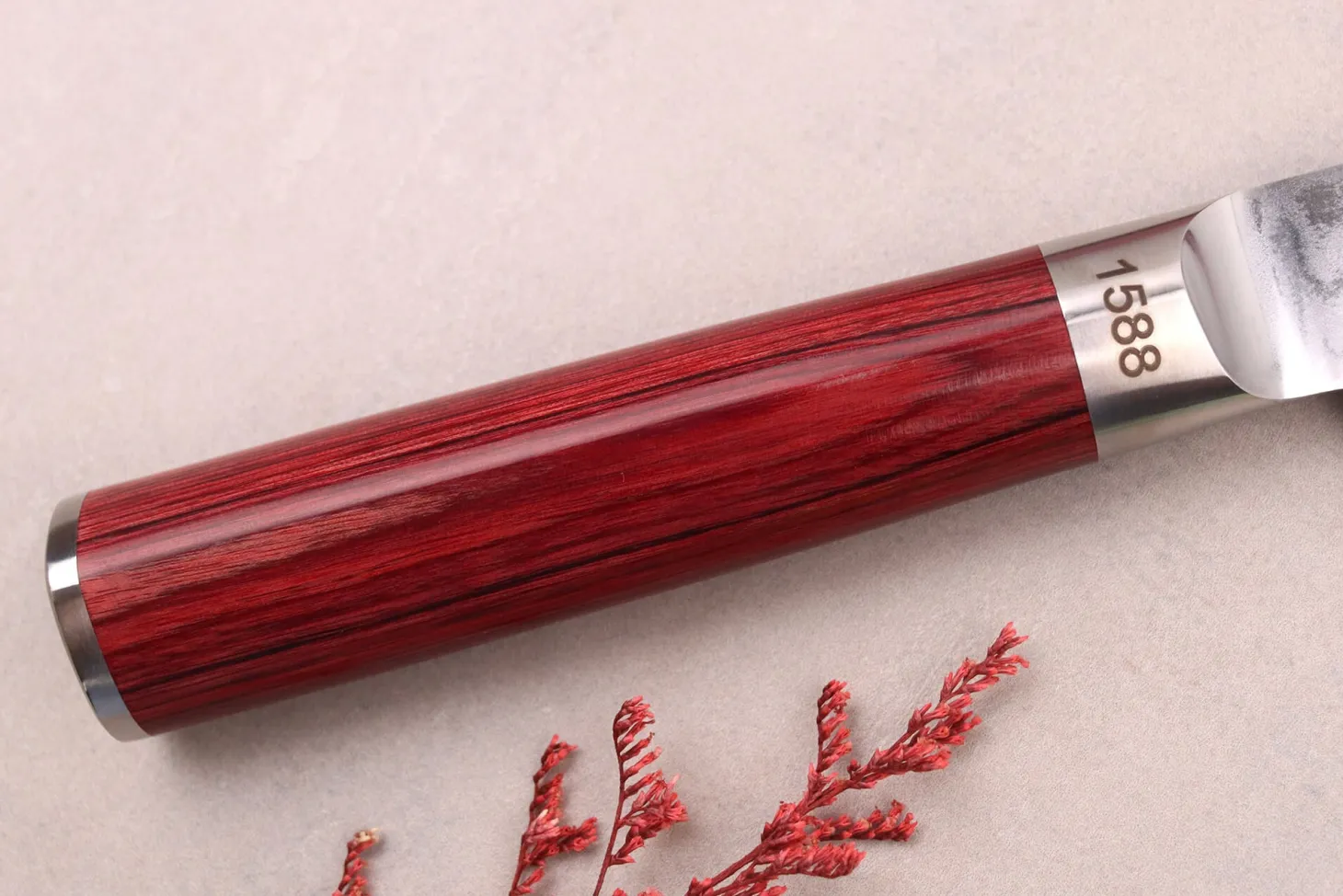 Couteau santoku Kai Shun Classic série limitée Red lame 19cm
