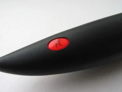 Couteau santoku Kasumi Titanium bleu lame 18cm