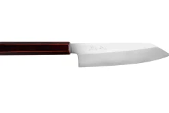 Couteau santoku kiritsuke 18cm japonais artisanal Hado Ginsan Kijiro