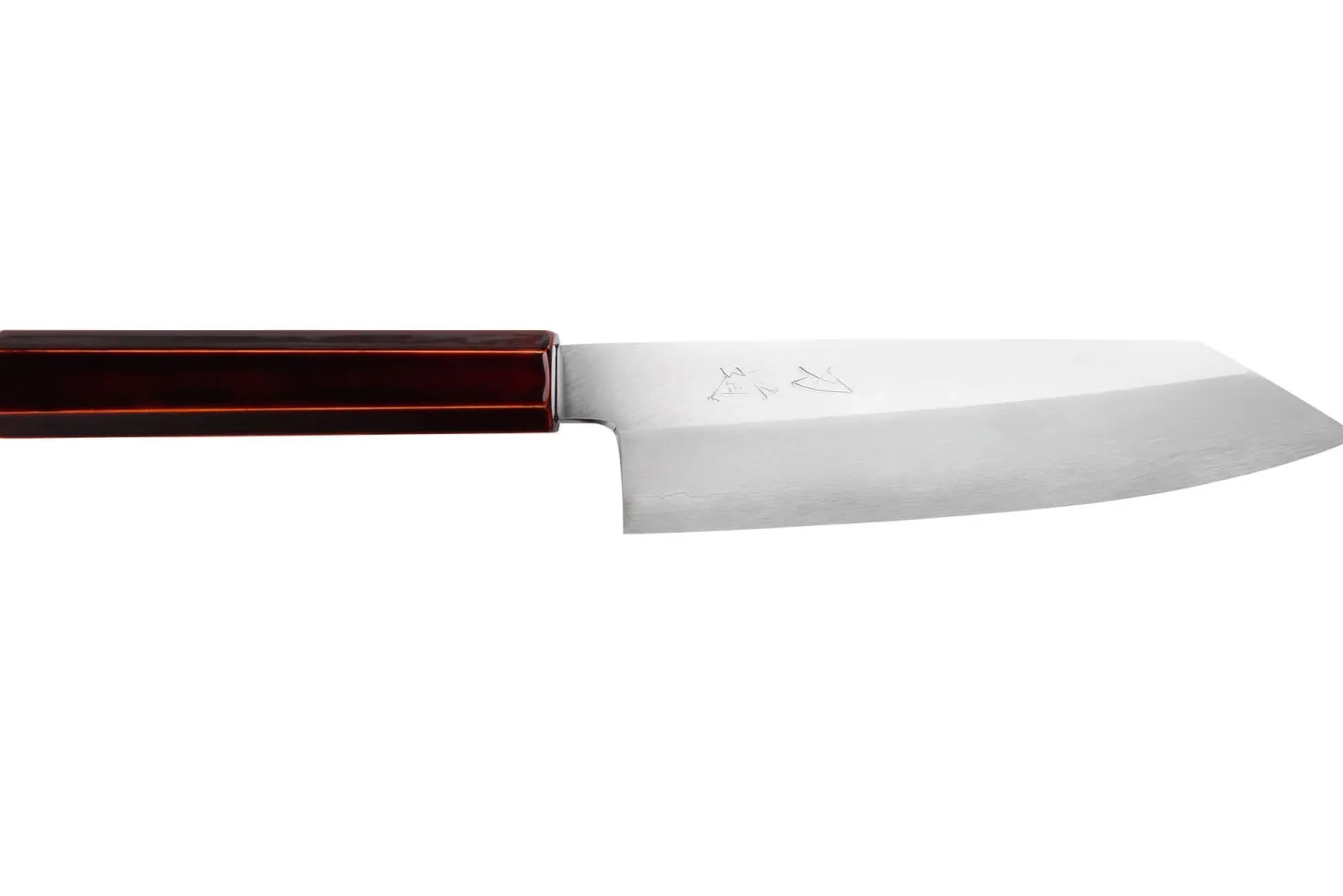 Couteau santoku kiritsuke 18cm japonais artisanal Hado Ginsan Kijiro