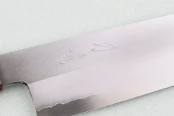 Couteau santoku kiritsuke 18cm japonais artisanal Hado Ginsan Kijiro