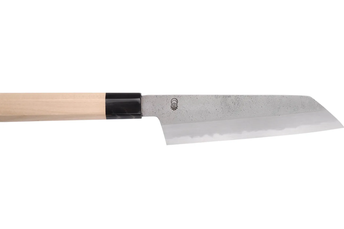 Couteau santoku kiritsuke 18cm japonais artisanal Sakai Kikumori Kikuzuki Rin