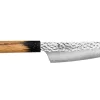 Couteau santoku kiritsuke 16cm japonais Sakai Takayuki Kashi Urushi VG10 damas