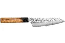 Couteau santoku kiritsuke 16cm japonais Sakai Takayuki Kashi Urushi VG10 damas
