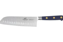 Couteau santoku Sabatier Idéal Bleu Abysse 100% forgé lame 18cm