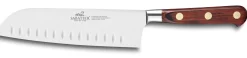 Couteau Santoku SABATIER Saveur alvéolé 100% forgé 18cm rivets laiton