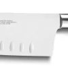 Couteau santoku Sabatier Toque blanche 100% forgé alvéolé 18cm