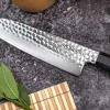 Couteau santoku Sayuto Desert Damas martelé 18cm