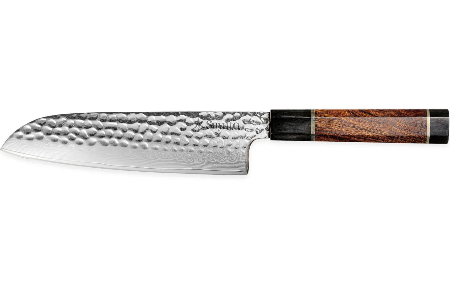 Couteau santoku Sayuto Desert Damas martelé 18cm
