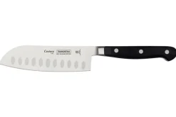 Couteau santoku Tramontina Century lame forgée 13cm manche polycarbonate noir