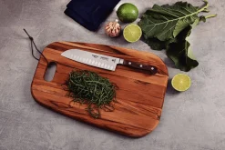 Couteau santoku Tramontina Century lame forgée 18cm manche technobois