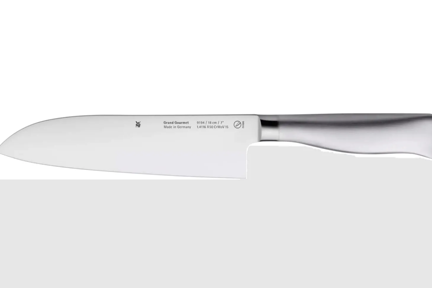 Couteau santoku WMF Grand Gourmet lame acier inoxydable 18cm
