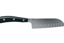 Couteau santoku Wüsthof Classic Ikon forgé lame alvéolée 14cm
