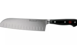 Couteau Santoku Wüsthof Classic alvéolé forgé 17cm
