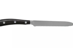 Couteau à saucisson Wüsthof Ikon forgé 14cm en bois de grenadille